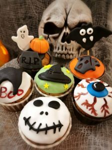 Gruselige Halloween Muffins & Cupcakes